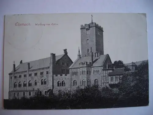 Alte AK Eisenach Wartburg v. Osten 1922 [F495]