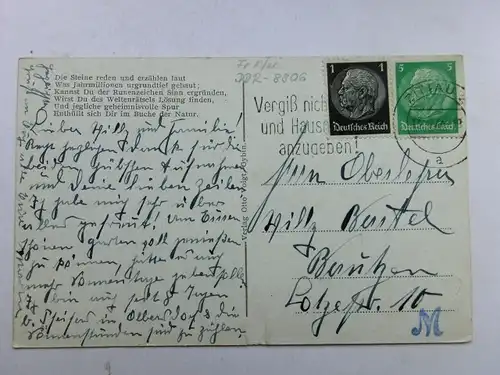 Alte AK Oybin Der Kelchstein [aR133]