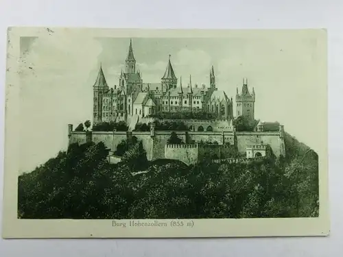 Alte AK Burg Hohenzollern Bisingen [aR135]