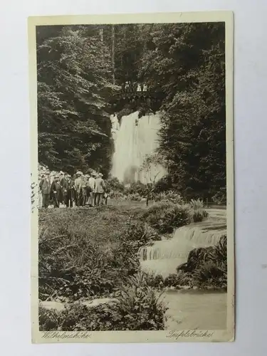 Alte AK Cassel Kassel Wilhelmshöhe Teufelsbrücke [aR147]