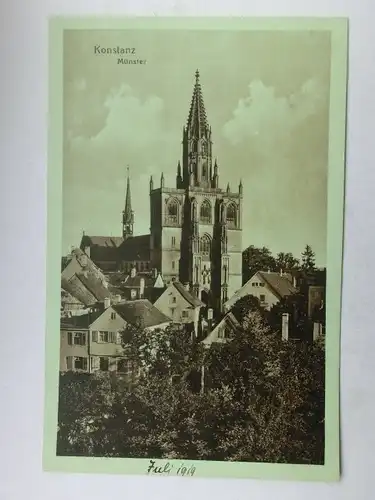 Alte AK Konstanz Münster [aR164]