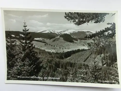 Alte AK Altglashütten Feldberg Schwarzwald [aR198]