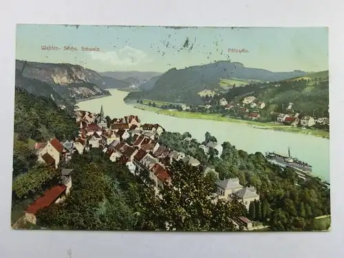 Alte AK Wehlen Sächsische Schweiz [aR241]