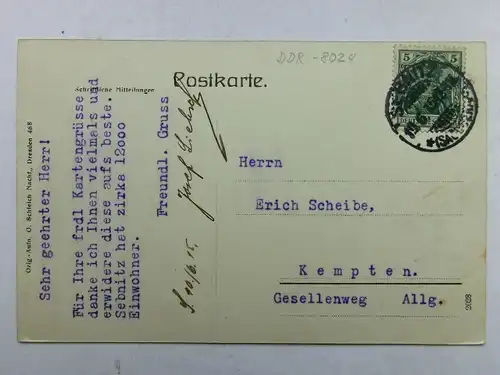 Alte AK Wehlen Sächsische Schweiz [aR241]