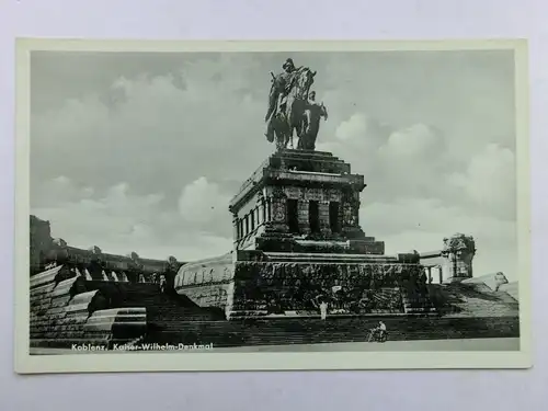 Alte AK Koblenz Kaiser Wilhelm Denkmal [aR266]