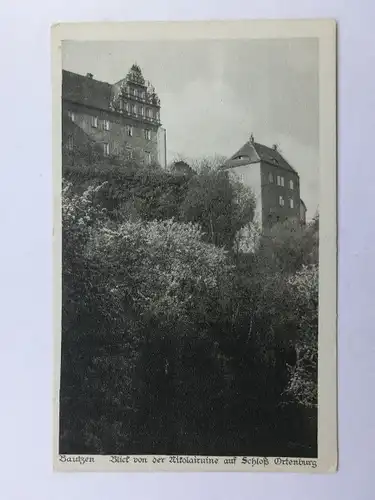 Alte AK Bautzen Schloß Ortenburg [aR339]