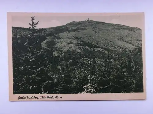 Alte AK Großer Inselsberg Thüringer Wald [aO560]