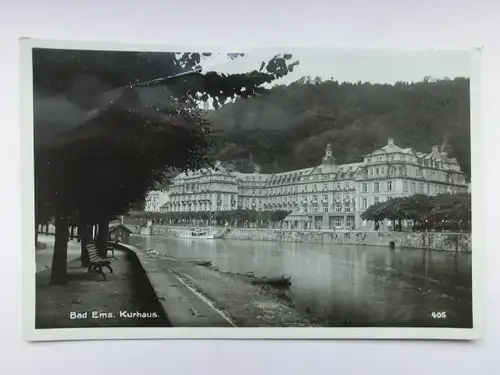 Alte AK Bad Ems Kurhaus [aO564]