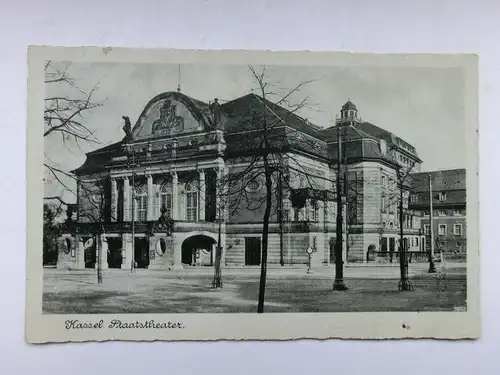 Alte AK Kassel Staatstheater [aO570]