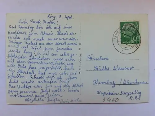 Alte AK Linz am Rhein [aO607]