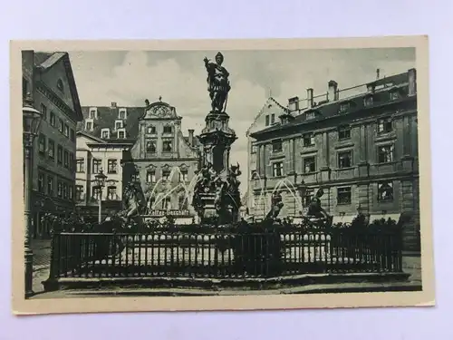 Alte AK Augsburg Augustusbrunnen [aO645]