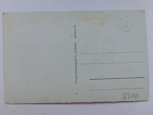Alte AK Schleswig Gesamtansicht [aO650]