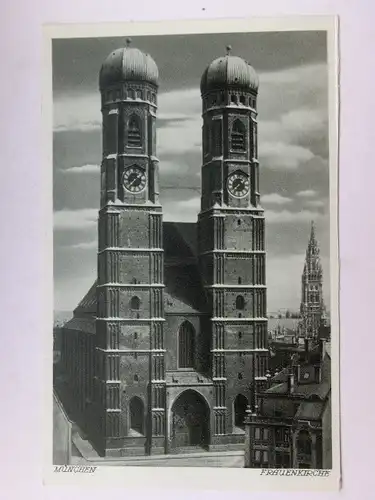 Alte AK München Frauenkirche [aO669]