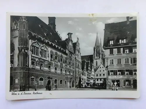 Alte AK Ulm Rathaus [aO715]