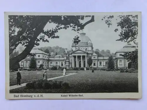 Alte AK Bad Homburg Kaiser Wilhelm Bad [aO738]