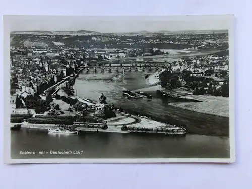 Alte AK Koblenz Deutsches Eck [aO766]