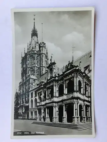 Alte AK Köln Rathaus [aO779]