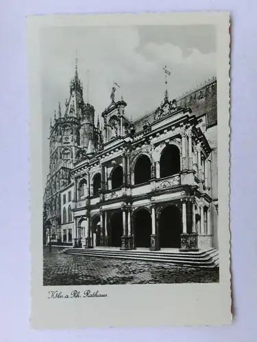 Alte AK Köln Rathaus [aO780]