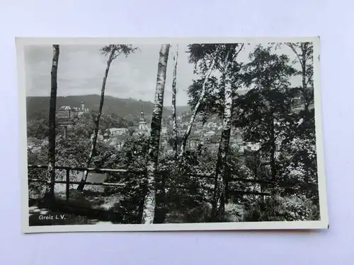 Alte AK Greiz im Vogtland [aO794]