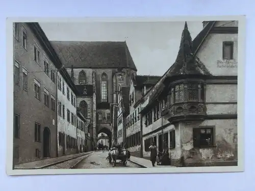 Alte AK Rothenburg Tauber Feuerleinserker [aO826]