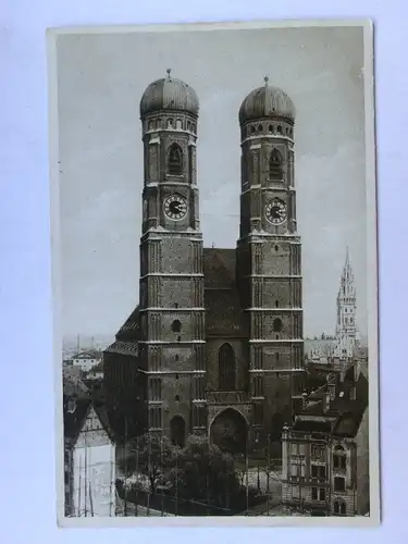 Alte AK München Frauenkirche [aO829]