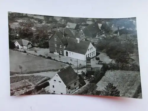 Alte AK Unbekannter Ort Luftfoto Flughafen Bremen [aP351]