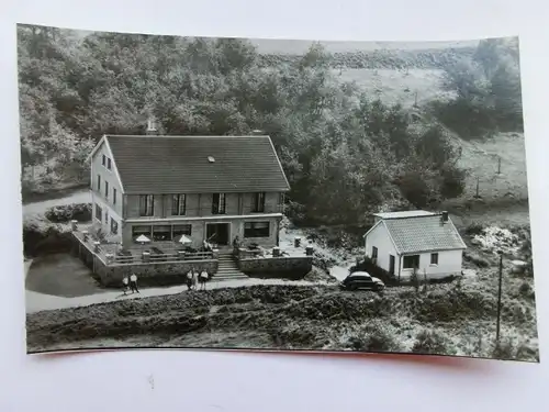 Alte AK Unbekannter Ort Haus Luftfoto Flughafen Bremen [aP381]