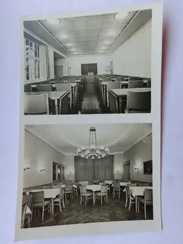 Alte AK Fotokarte Unbekannter Ort Zimmer Hotel  [aP387]