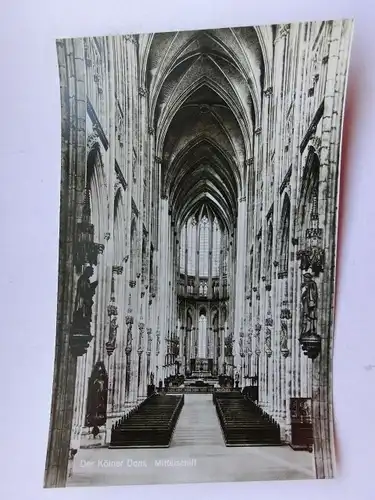 Alte AK Köln Dom Innen [aP462]