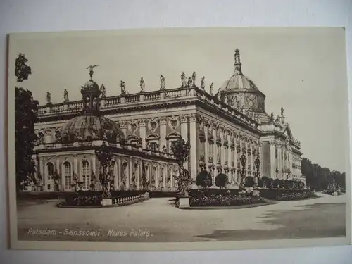 Alte AK Potsdam Sanssouci Neues Palais [T886]