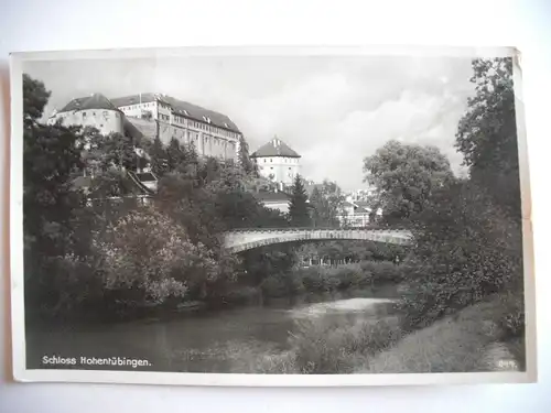 Alte AK Tübingen Schloß Hohen-Tübingen 1936 [T12]