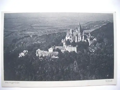 Alte AK Wernigerode Schloß [aC366]