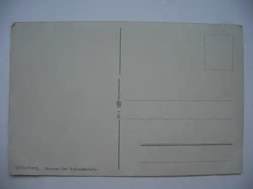 Alte AK Wittenberg Inneres der Schloßkirche [aC371]