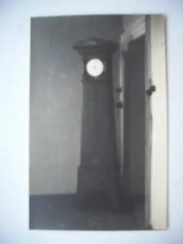 Alte AK Fotokarte Standuhr Uhr [aC376]