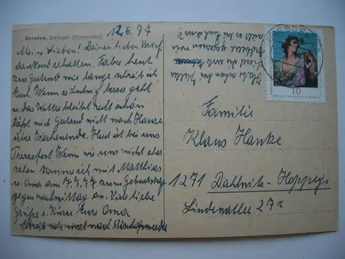 Alte AK Dresden Zwinger Kronentor [aC381]