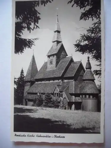 Alte AK Nordische Kirche Hahnenklee [aC400]