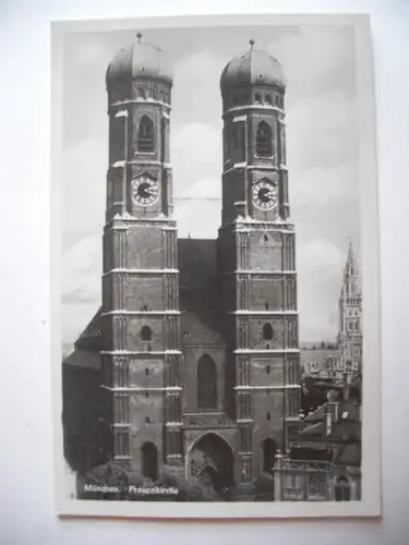 Alte AK München Frauenkirche [aC420]