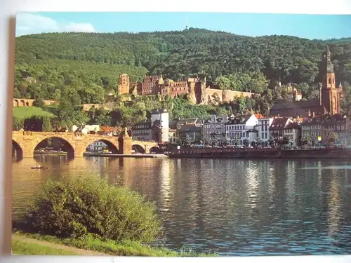 Alte AK Heidelberg Partie am Neckar [W371]