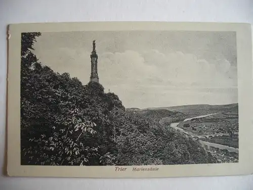 Alte AK Trier Mariensäule [W385]