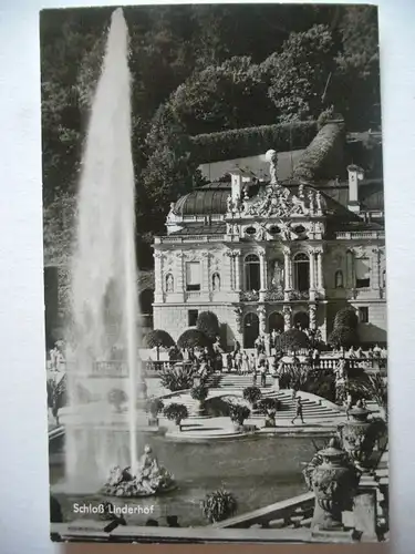 Alte AK Schloß Linderhof [W25]