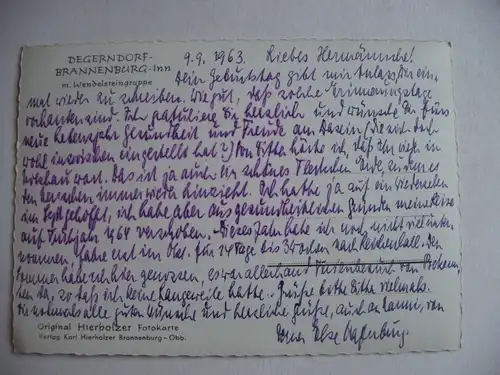 Alte AK Degerndorf Brannenburg Wendelstein [W45]