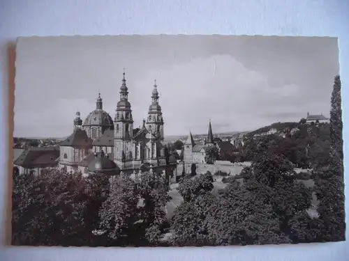 Alte AK Fulda Dom Michaelskirche Kloster Frauenberg [W107]