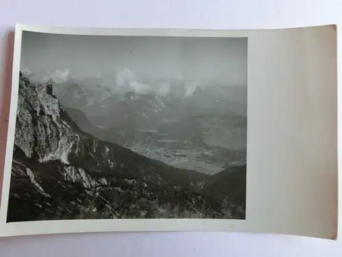 Alte AK Fotokarte Mittenwald [aH184]