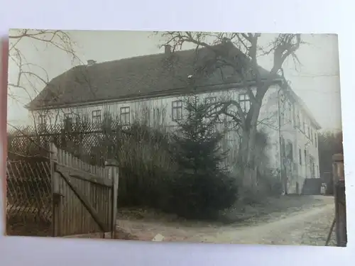 Alte AK Fotokarte Unbekannter Ort Gebäude handschr. Altenberg [aH186]