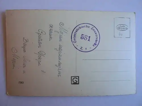 Alte AK Grußkarte Ostern Ostereier Hase um 1940 [aH3]