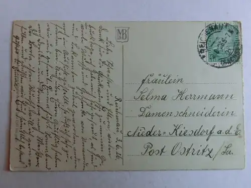 Alte AK Grußkarte Geburtstag Veilchen Veilchenstrauß 1926 [aH64]