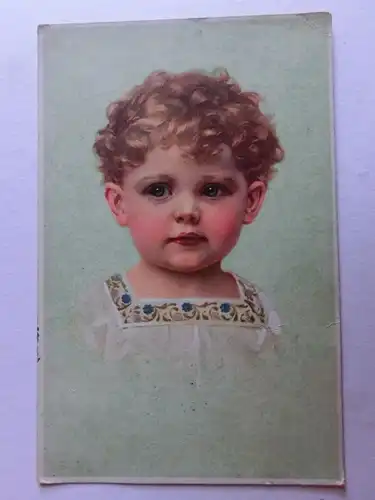 Alte AK Gemäldekarte Knabe Junge [aH884]