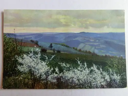 Alte AK Gemäldekarte Landschaft [aH906]