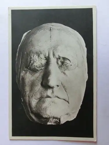 Alte AK Gesichtsmaske Johann Wolfgang v. Goethe [aH926]
