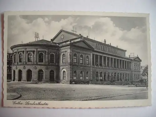 Alte AK Gotha Landestheater [E214]
